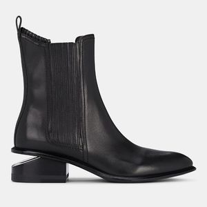 Alexander Wang Leather Anouck Cutout Chelsea Boots